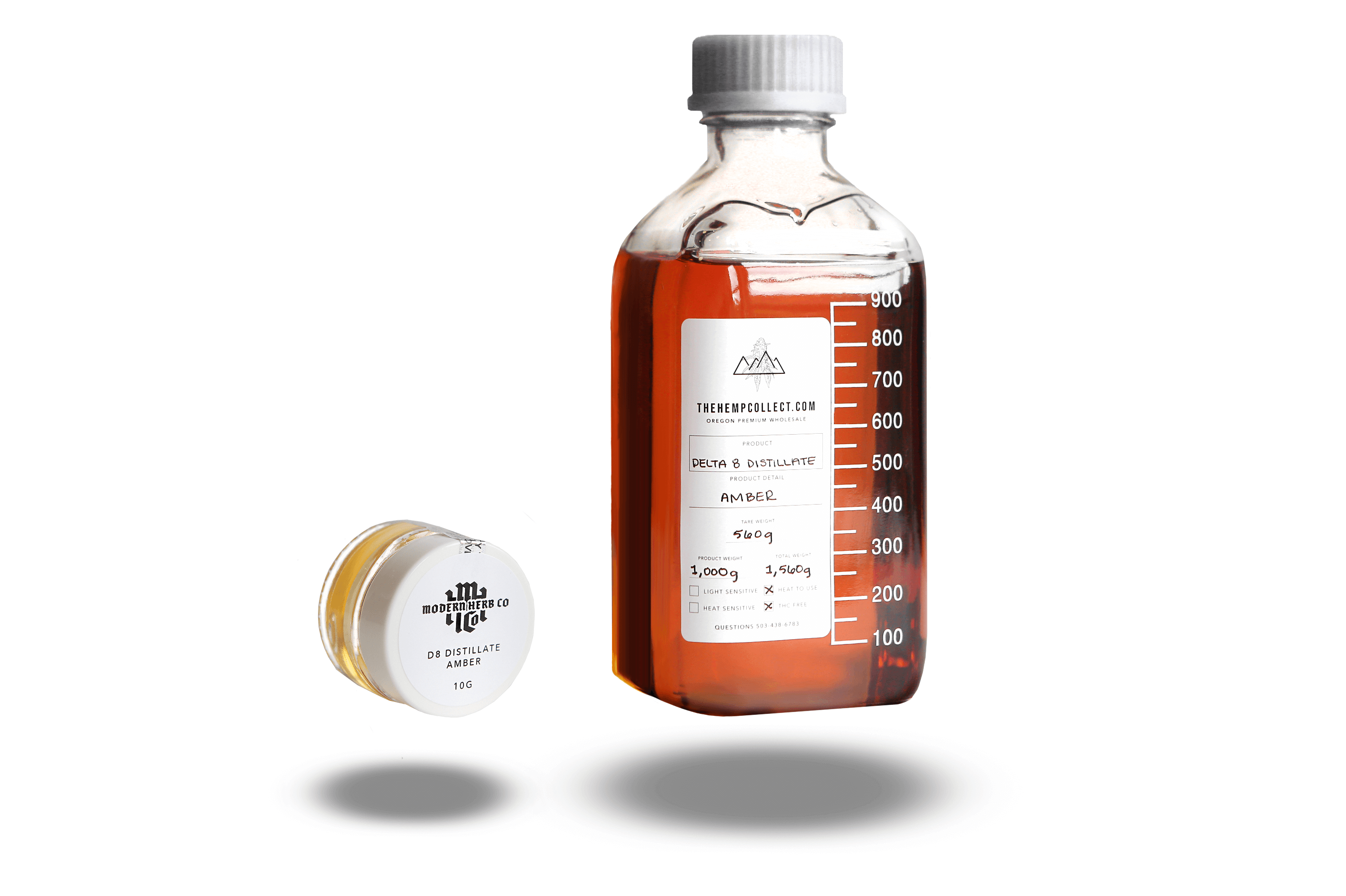 The Hemp Collect Delta 8 Distillate Amber