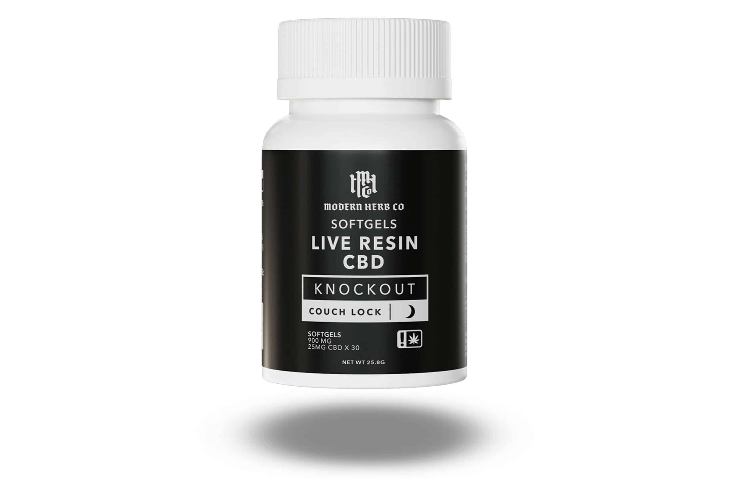 Modern Herb Co CBD Live Resin Softgels