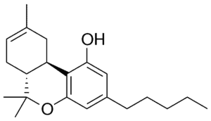 chemical structure of delta 8 thc