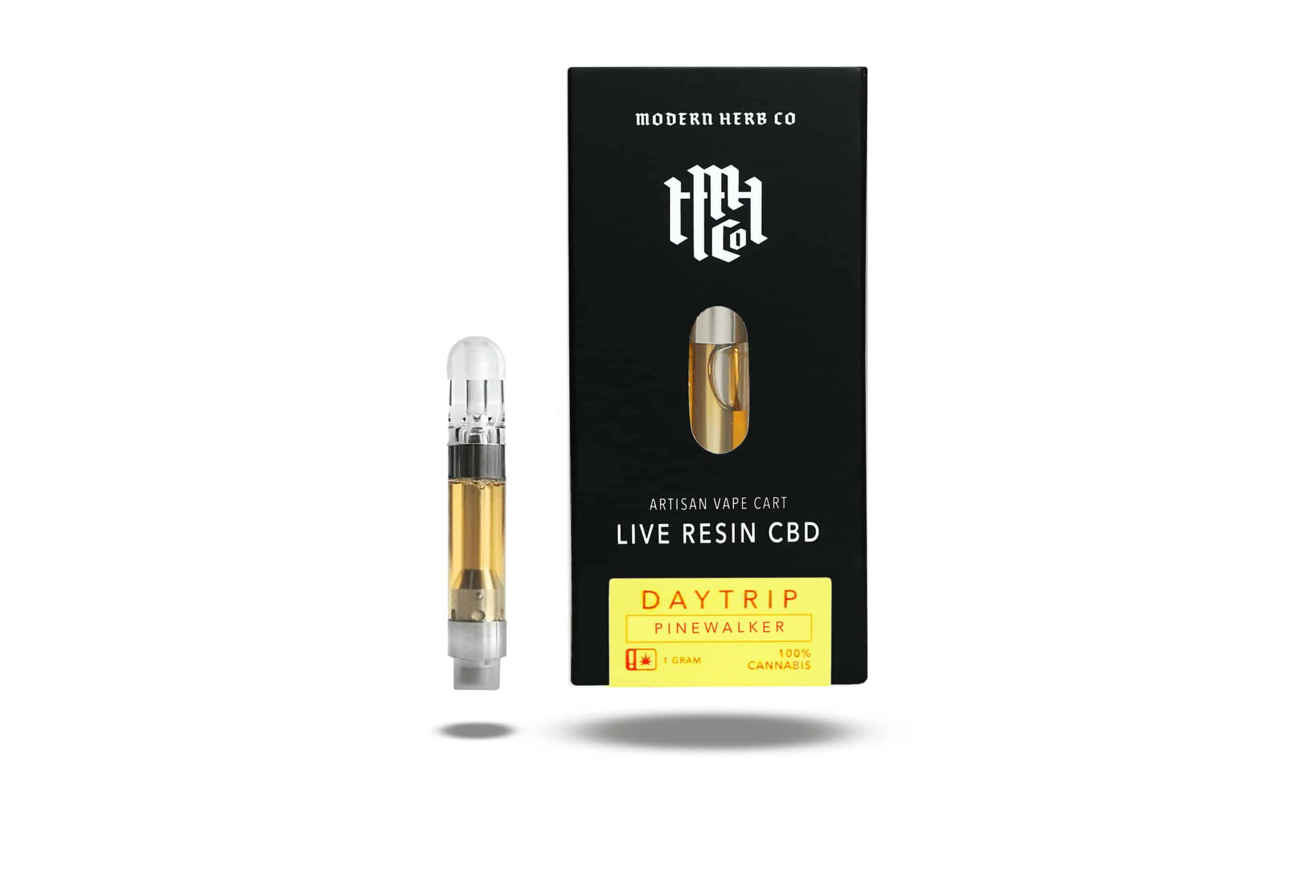 Live Resin CBD Vape Cartridge Daytrip